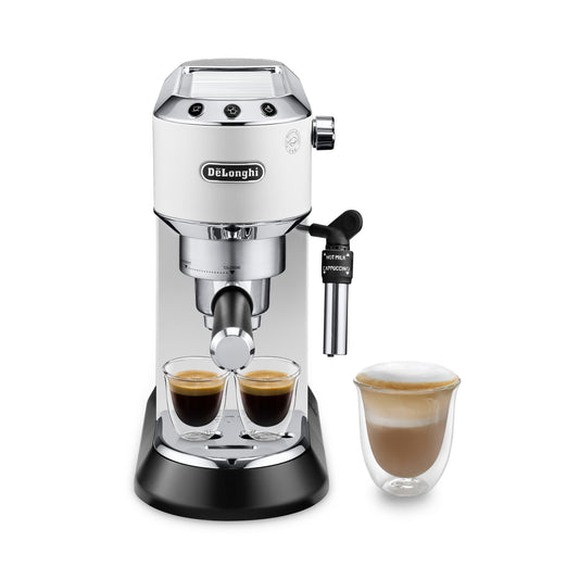 Máquina de Café De’Longhi Dedica Style / EC685.W preto, prateado, branco