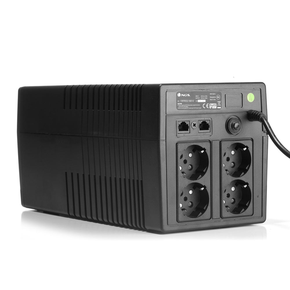 UPS NGS Sai FORTRESS 1500V2, 720W - AVR 4 SHUCKO - imagem 4