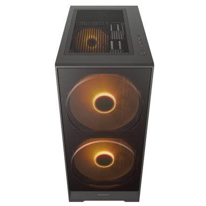 Caixa de Computador Cougar Caja Semitorre Airface 180 preto - imagem 8