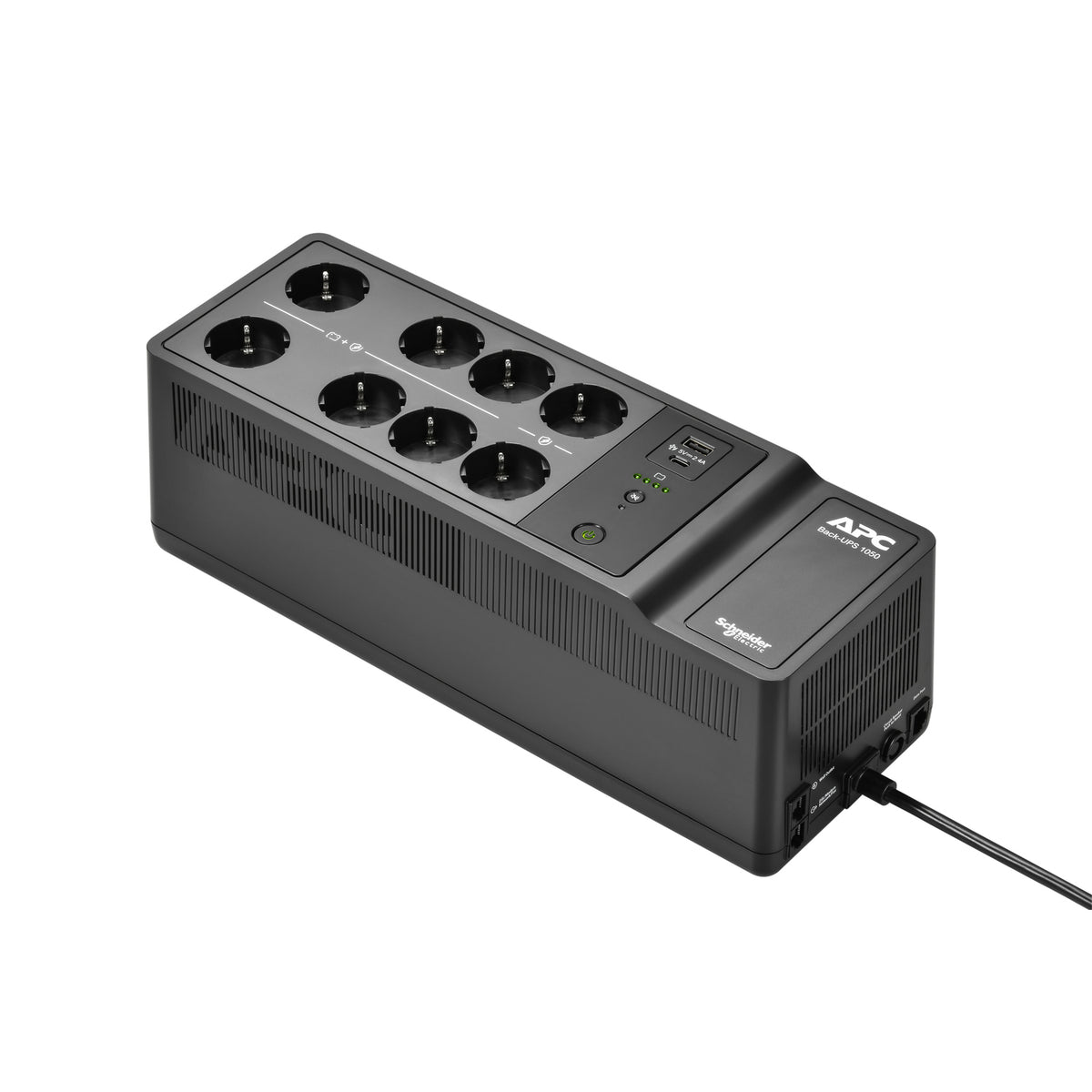 UPS APC Back-UPS 1050VA/600W 8 tomas Schuko USB A+C - imagem 6