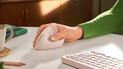 Rato Logitech Lift Vertical / 910-006478 rosa - imagem 8