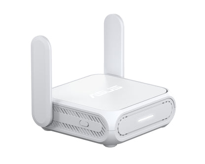 Asus RT-BE58 Go/ WiFi 7/ 3600Mbps/ 2.4GHz 5GHz/ 2 antenas/ WiFi 802.11be/ax/ac/n/a/ - n/b/g Mobile Travel
