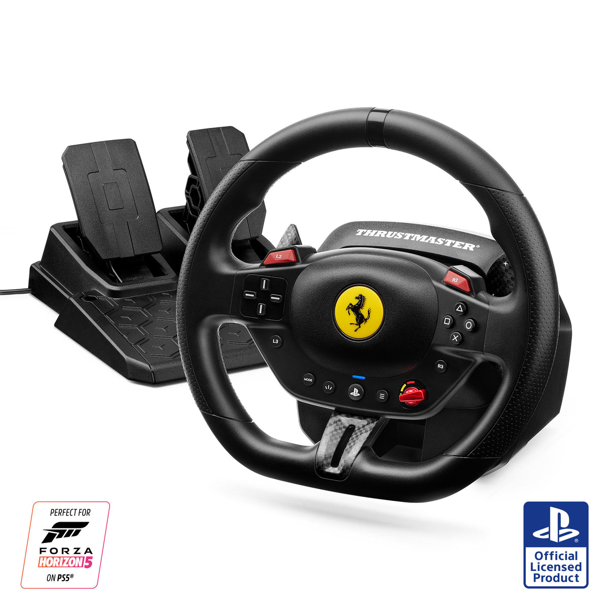 Volante de jogos Thrustmaster T98 Ferrari 296 GTB (PC/PS5/PS4) / 4160880 preto - imagem 18