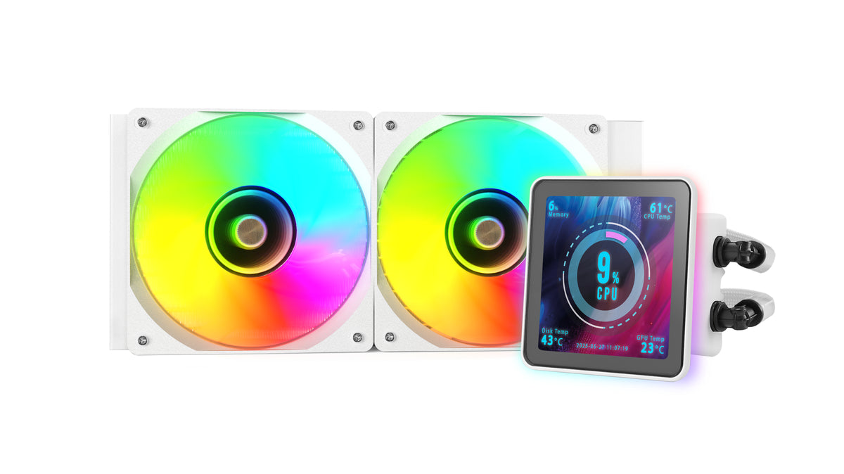 Sistema de Arrefecimento Líquido Mars Gaming ML-VISIONPRO240/ branco