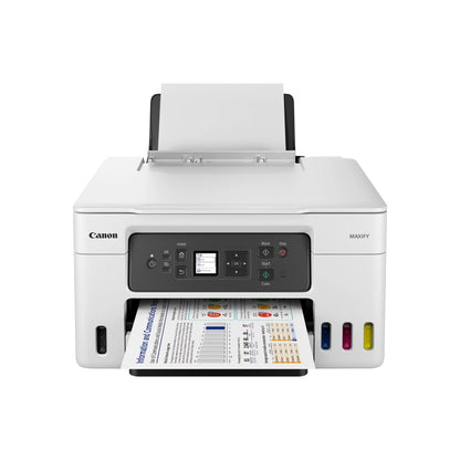 Impressora Canon Multifunção Recarregável MAXIFY GX3050 MegaTank WiFi/ Duplex/ Branco
