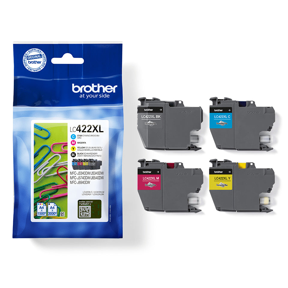 Brother Cartucho Multipack LC422XLVAL