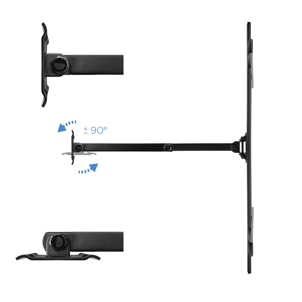 Suporte TV Tooq LP6070TN-B Incl/Girat. 37" a 70" - imagem 7