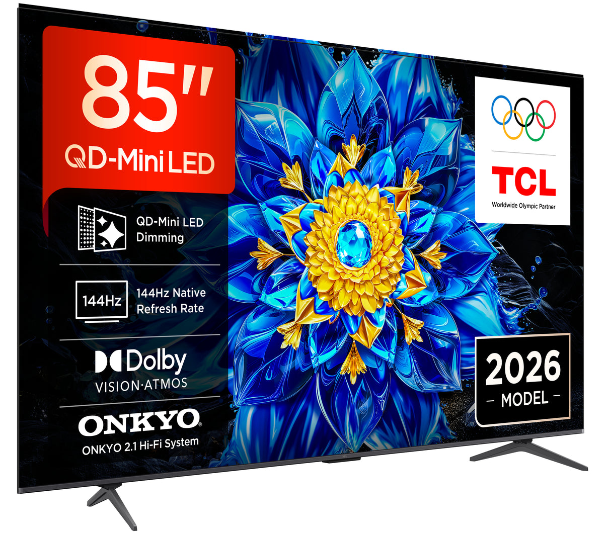 Televisão TCL 85P8L TV 85" QD-Mini LED 4K UHD SMTV Google TV - imagem 4