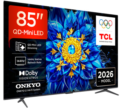 Televisão TCL 85P8L TV 85" QD-Mini LED 4K UHD SMTV Google TV - imagem 4
