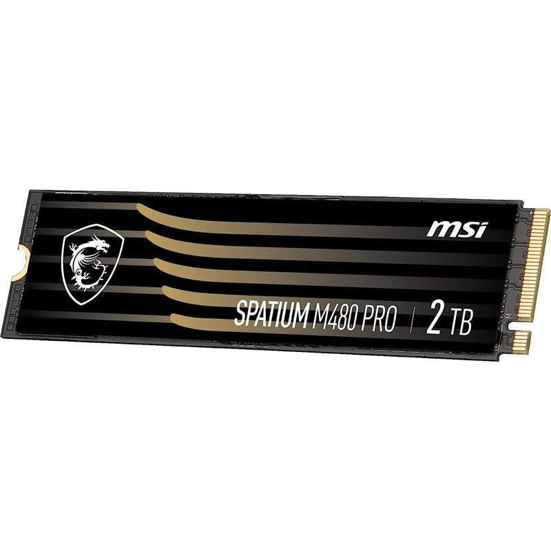 Disco SSD MSI Spatium M480 Pro 2Tb PCIe 4.0 NVMe 7400Mbs