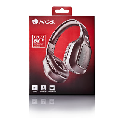 Auscultadores NGS AURICULAR SUPRAURAL INALAMB BT ARTICWRATHBLACK - imagem 12