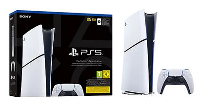 Consola Sony PS5 Slim Digital Ed. / 1000049749 preto, branco