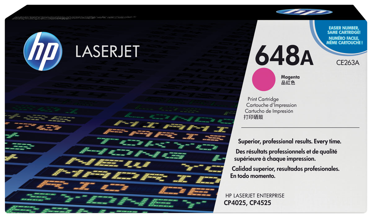 HP Toner 648A / CE263A Magenta Standard