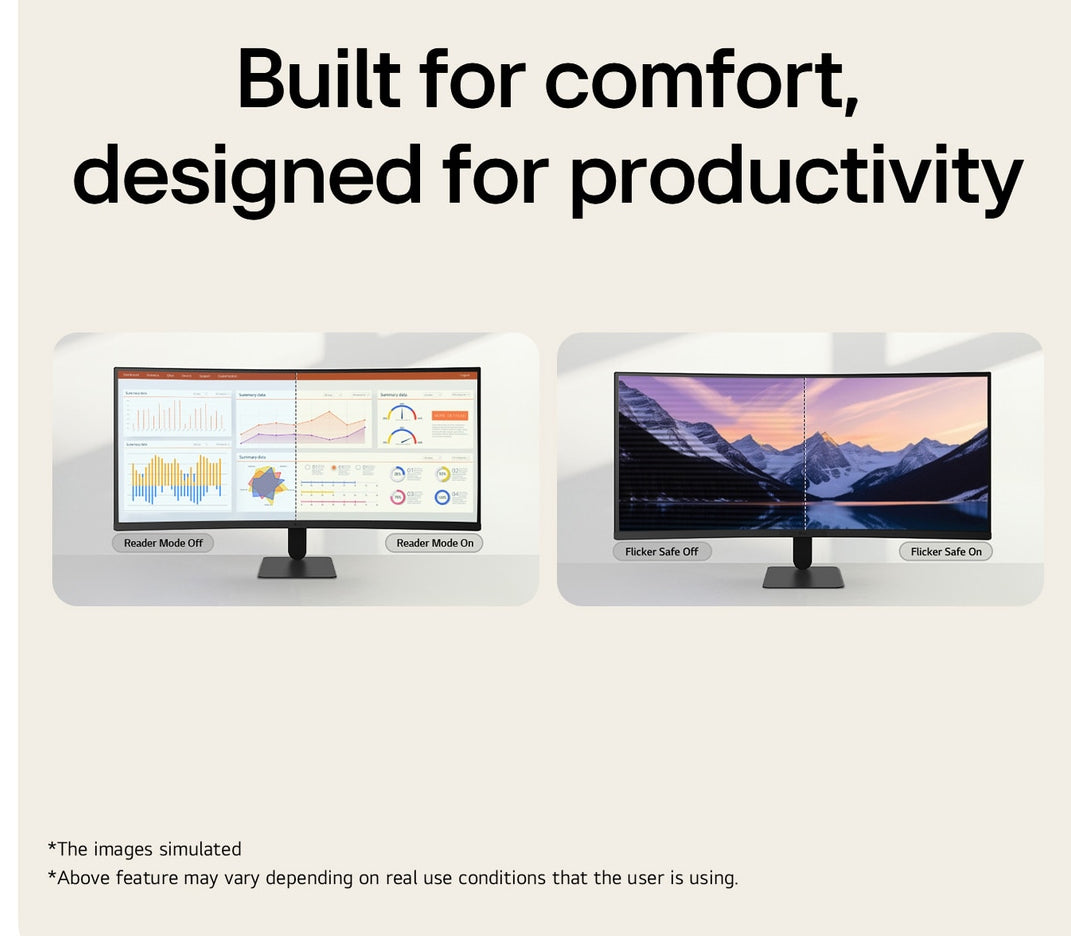 Monitor LG 34U601B-B 34" WQHD 120hz HDMI DP curv - imagem 12
