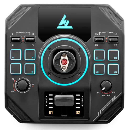 Comando de simulação de voo Thrustmaster SOL-R 4 HOTAS / 2960945 preto - imagem 11