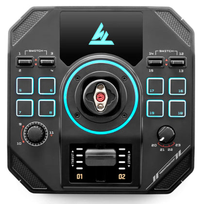 Comando de simulação de voo Thrustmaster SOL-R 4 HOTAS / 2960945 preto - imagem 11