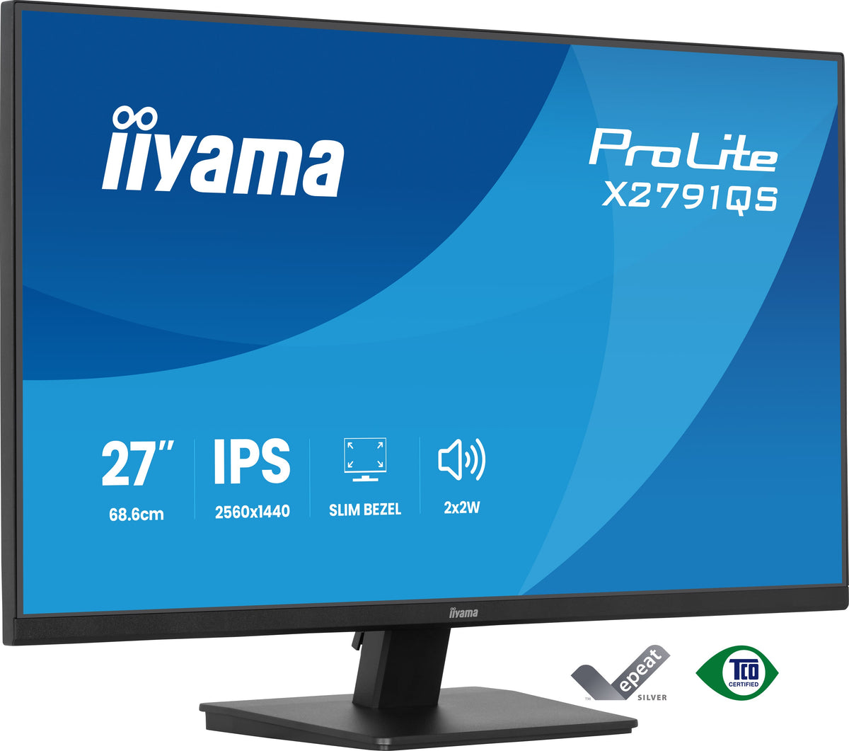 Monitor iiyama ProLite X2791QS / X2791QS-B1 preto