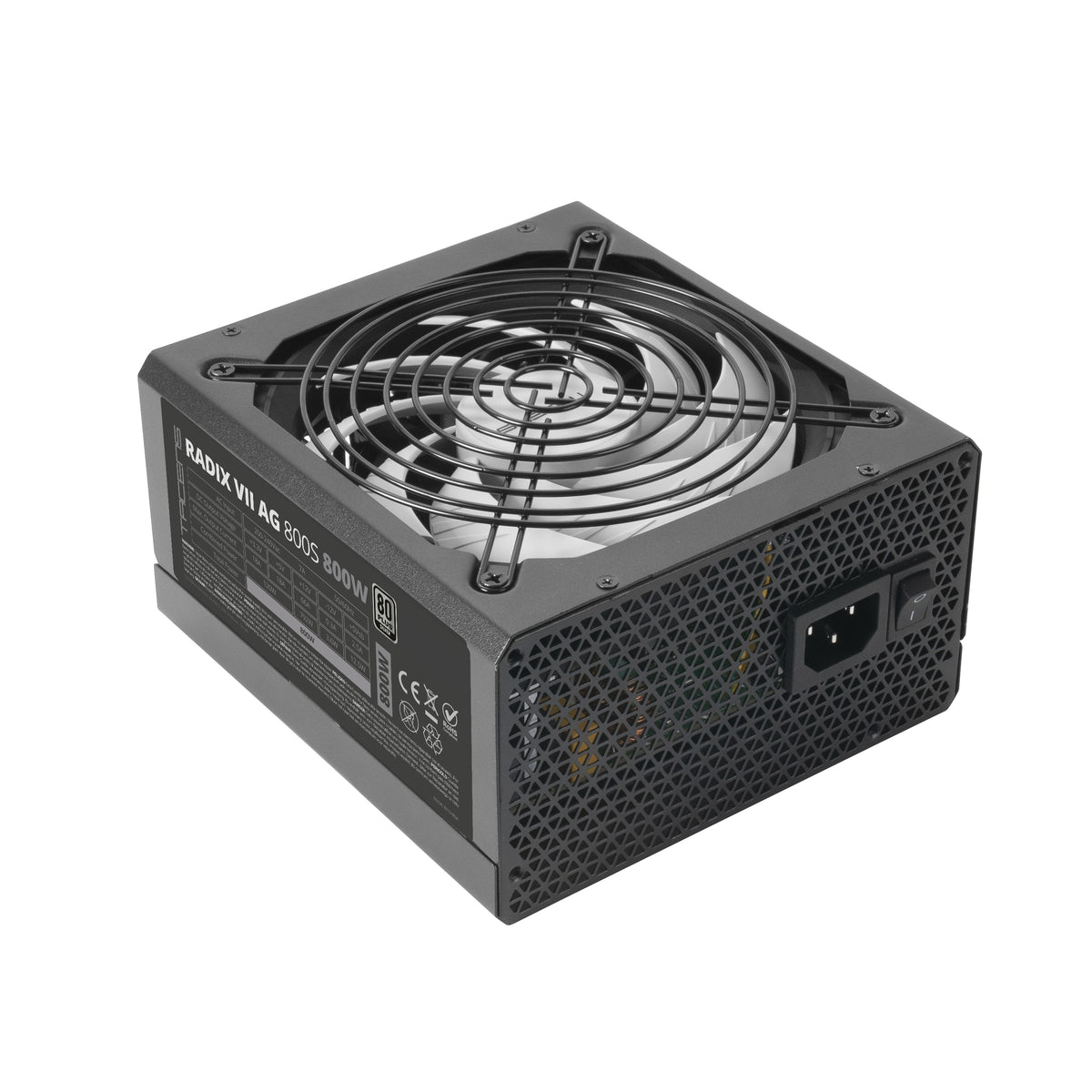 Fonte de Alimentação TACENS Radix VII Fuente 800W 80 plus prateado - imagem 9