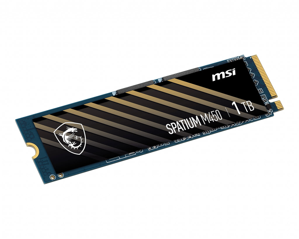Disco SSD MSI Spatium M450 1Tb PCIe 4.0 NVMe 3400 Mb-s - imagem 7