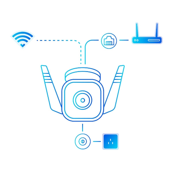 Câmara de Vigilância TP-Link TC65 / TC65 branco - imagem 3