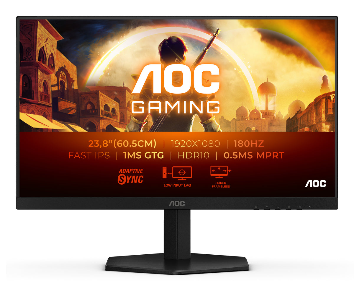 Monitor AOC 24G42E 23.8"IPS FHD 180hz 1ms HDMI DP - imagem 5