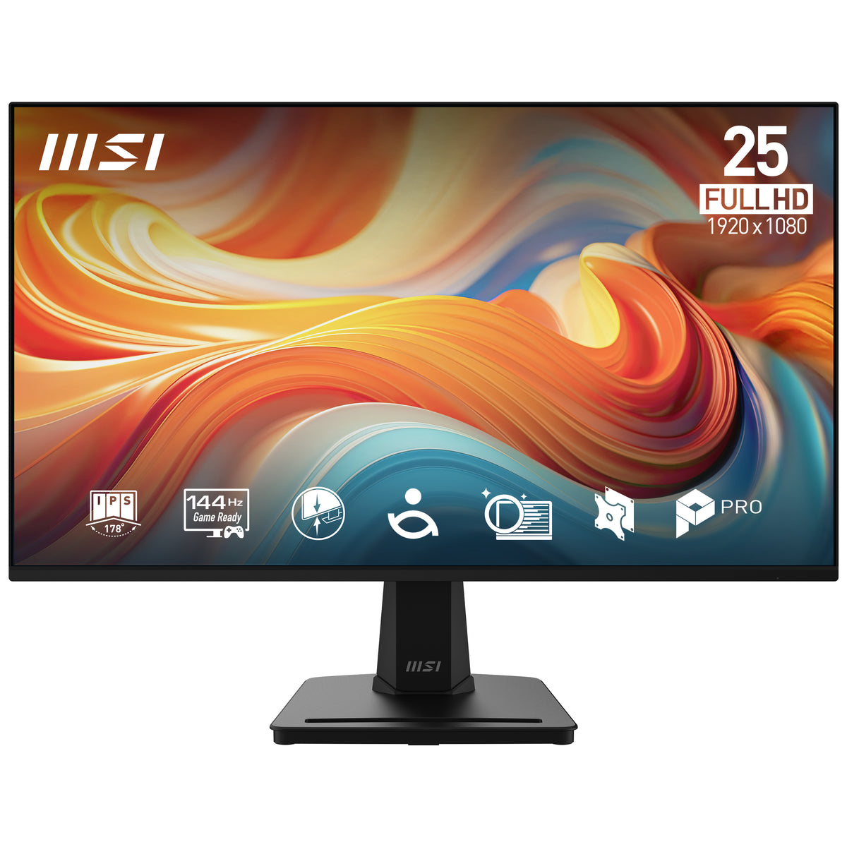 Monitor MSI MP251 E14L 24.5" IPS 144h VGA HDMI - imagem 2