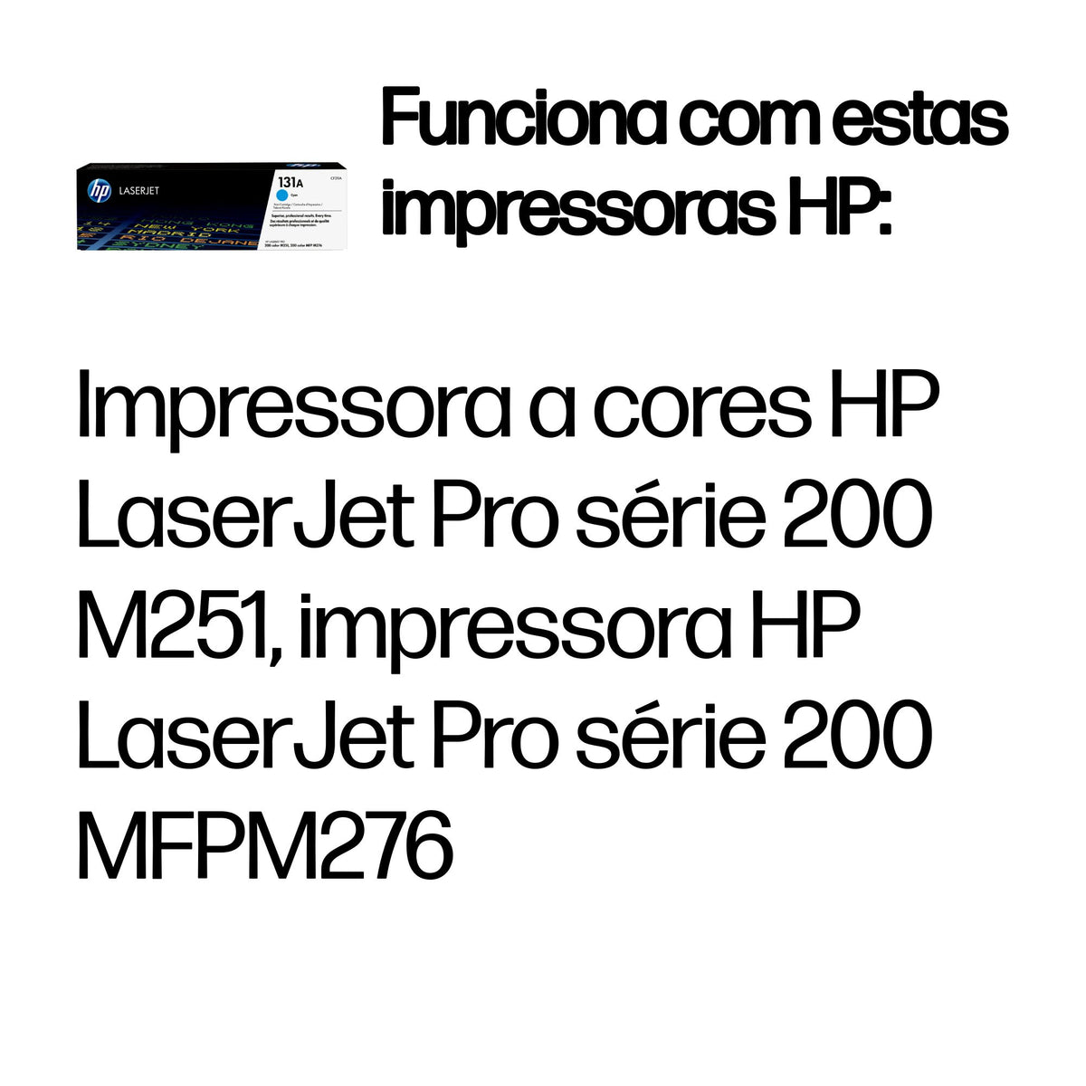 HP toner 131A Cyan - imagem 3
