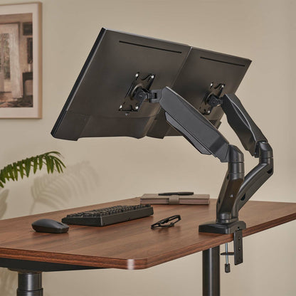 Suporte de mesa com contrapeso para 2 monitores ou os corredores da TV DT32TSR-221/Giratorio/ inclináveis/ até 9kg