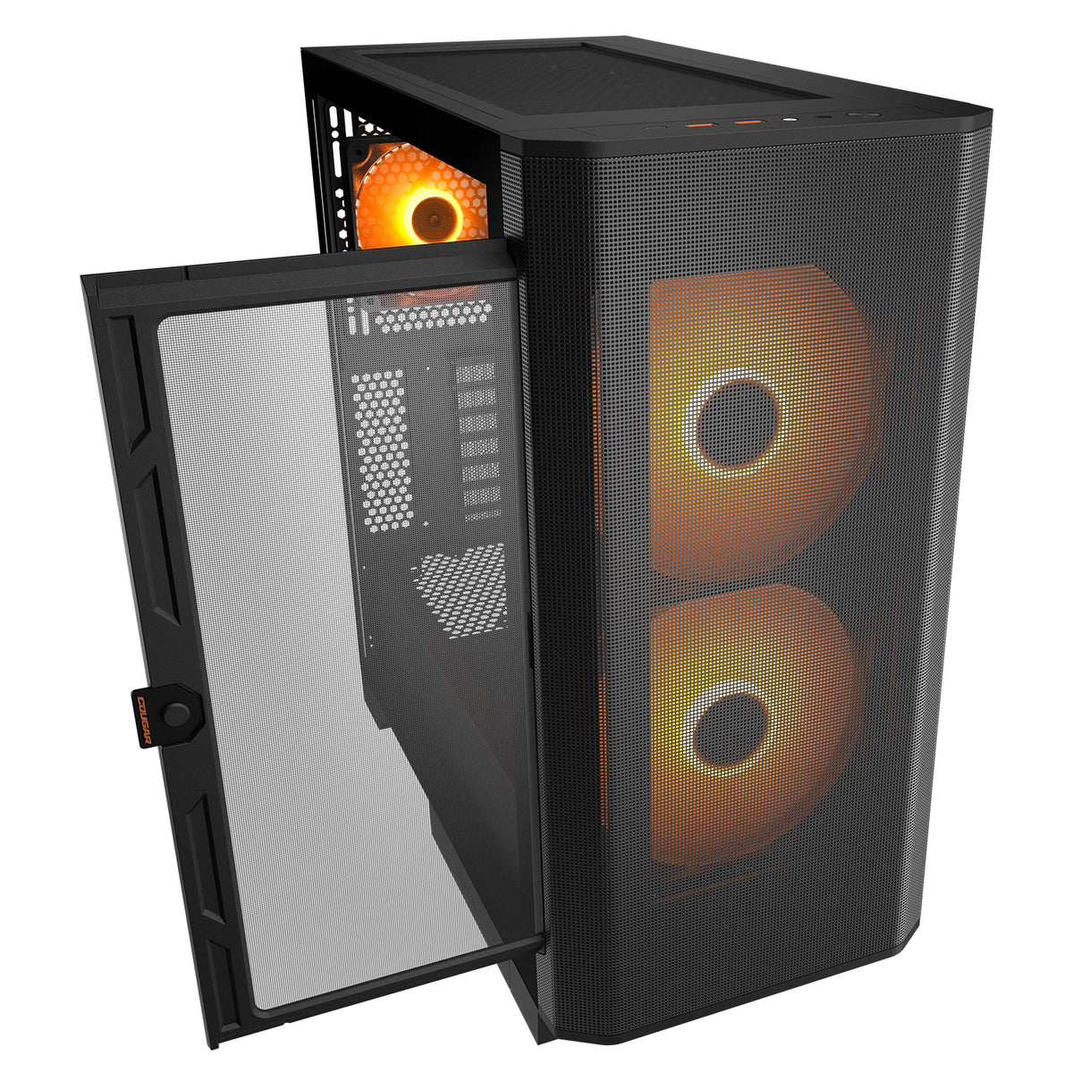 Caixa de Computador Cougar Caja Semitorre Airface Flo RGB preto - imagem 8