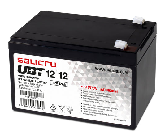 Pilha Salicru Bateria UBT 12Ah/12v
