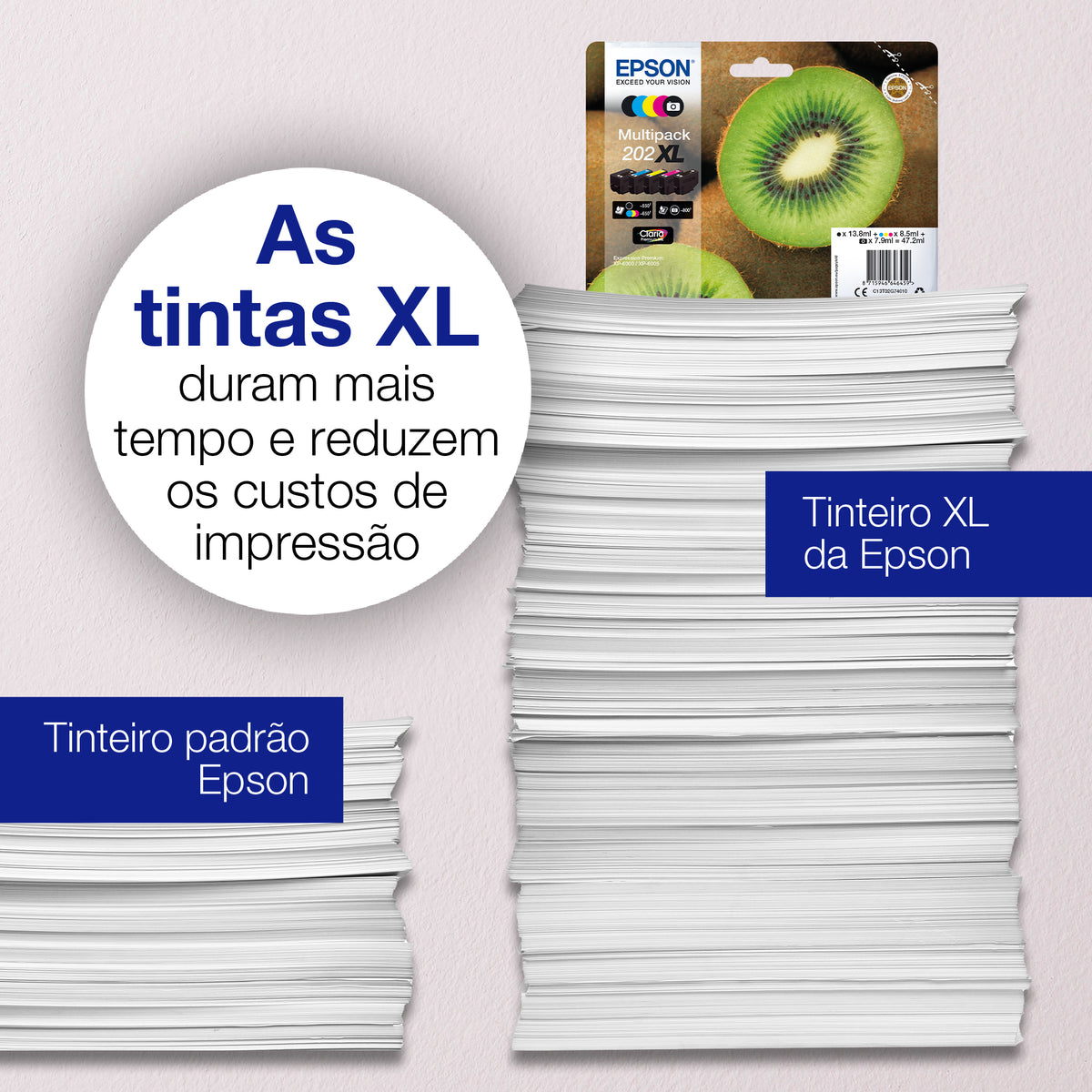 Epson Ink 202XL / C13T02G74010 BK,PBK,C,M,e XL - imagem 6