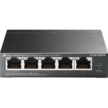 Switch de Rede TP-Link TL-SG105MPE 5xGbE (4PoE+) Metal - imagem 5