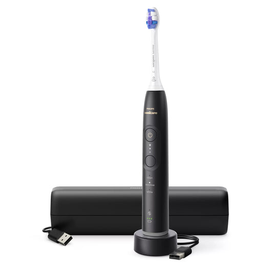 Escova de Dentes Elétrica Philips Sonicare 6500 mit Etui / HX7411/02 preto Standard