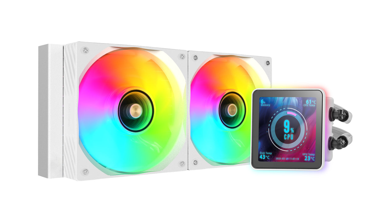 Sistema de Arrefecimento Líquido Mars Gaming ML-VISIONPRO240/ branco
