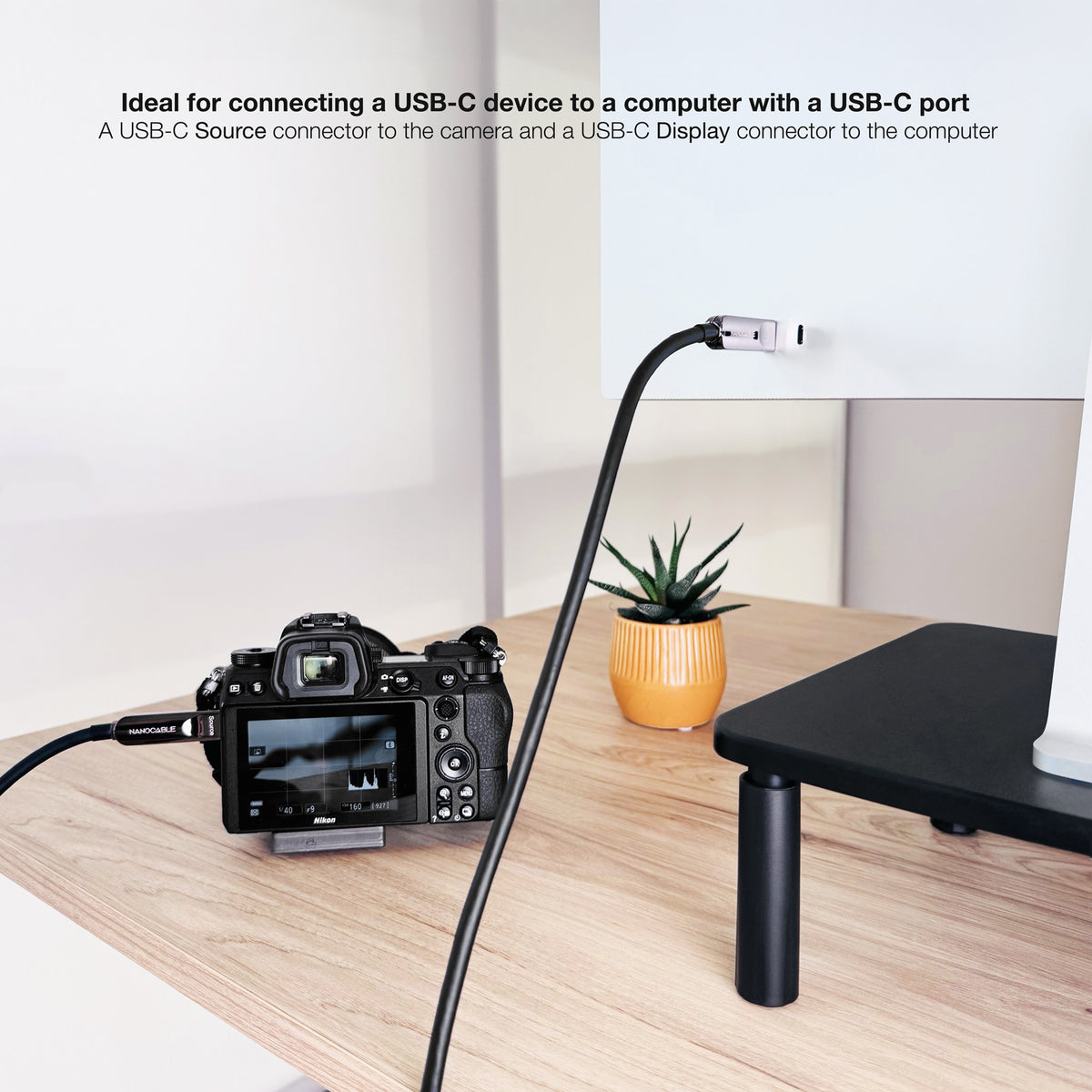 Cabo USB Nanocable Cabo USB3.2 Gen2x1 AOC 60W 8K, 5m - imagem 5