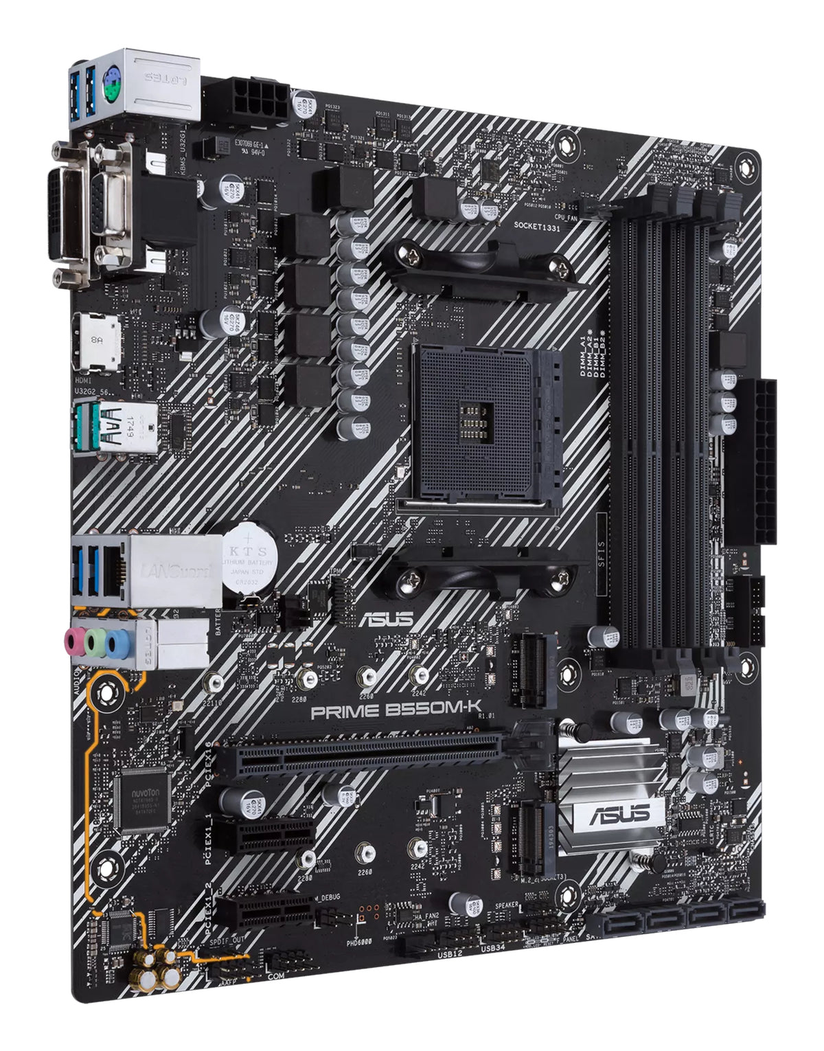 ASUS Placa Base PRIME B550M-K mATX AM4 - imagem 6