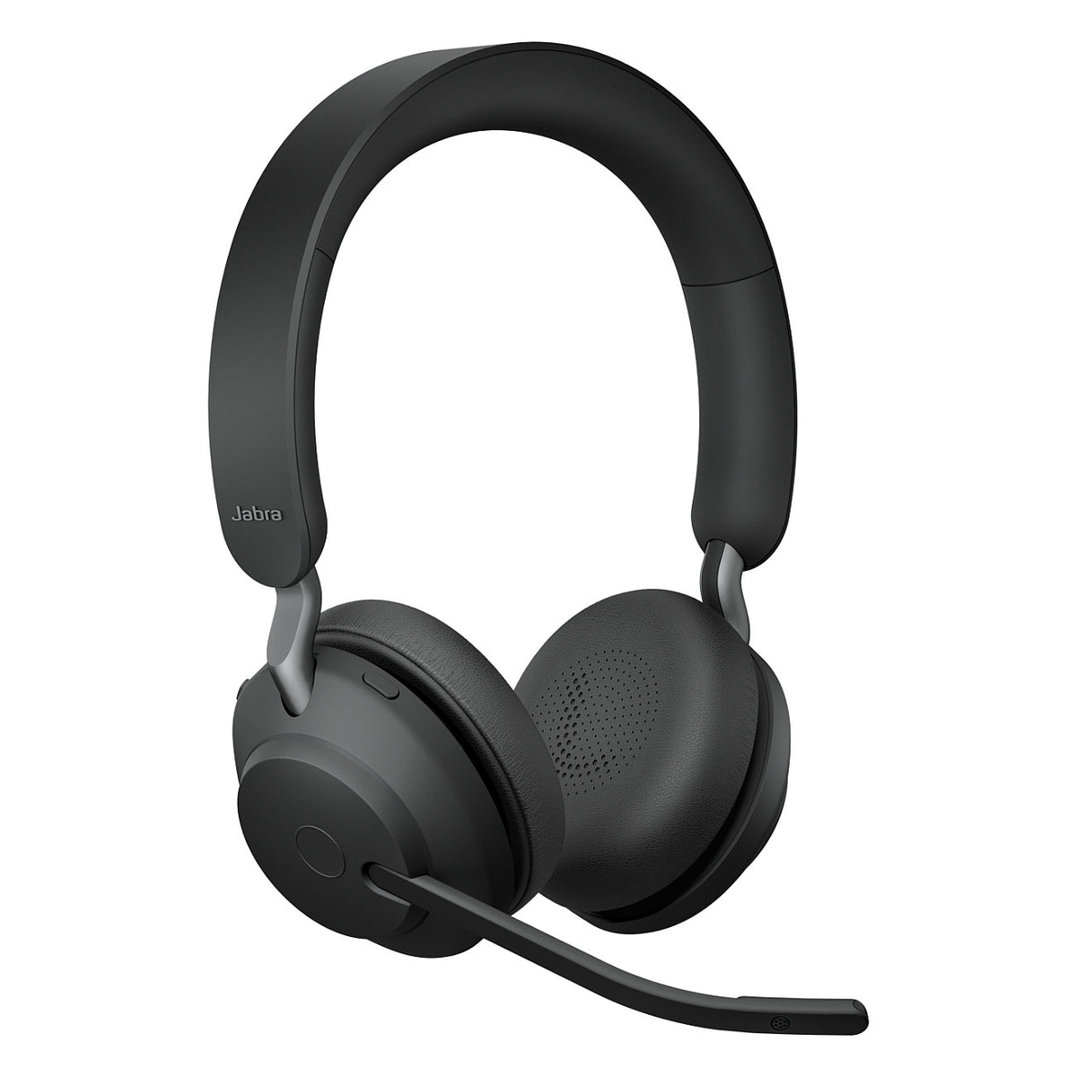 Jabra Evolve2 65 Stereo UC + Ladestation, USB-C, kabellos, schwarz - Jabra