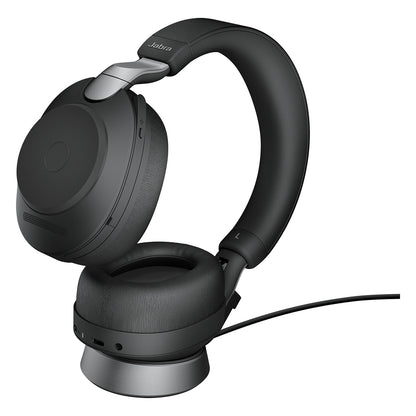 Jabra Evolve2 85 Stereo UC + Ladestation + Link 380 USB-C. schwarz - Jabra