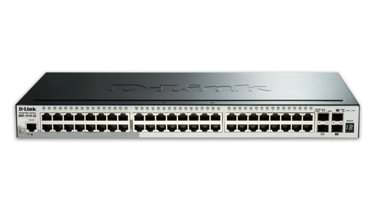 Switch de Rede D-Link DGS-1510-52X/E L2 48xGb 4x10Gb SFP+