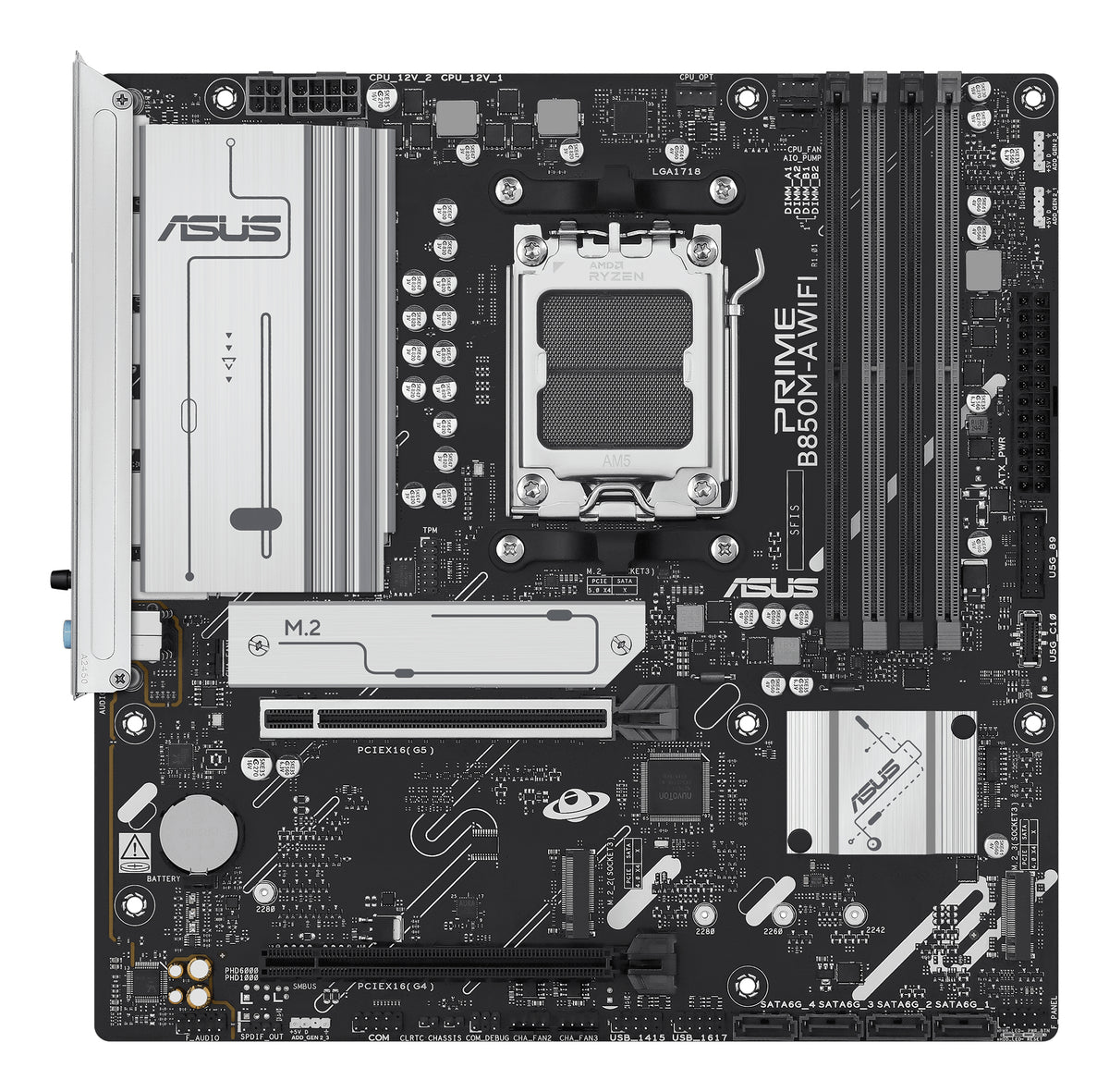 ASUS Placa Base PRIME B850M A WIFI mATX AM5 - imagem 10