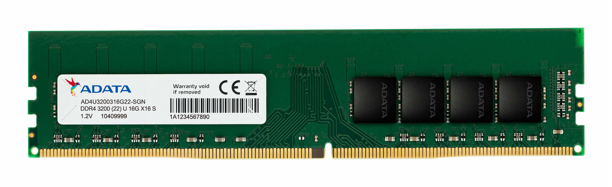 Memória RAM ADATA AD4U320016G22-SGN DDR4 16GB 3200