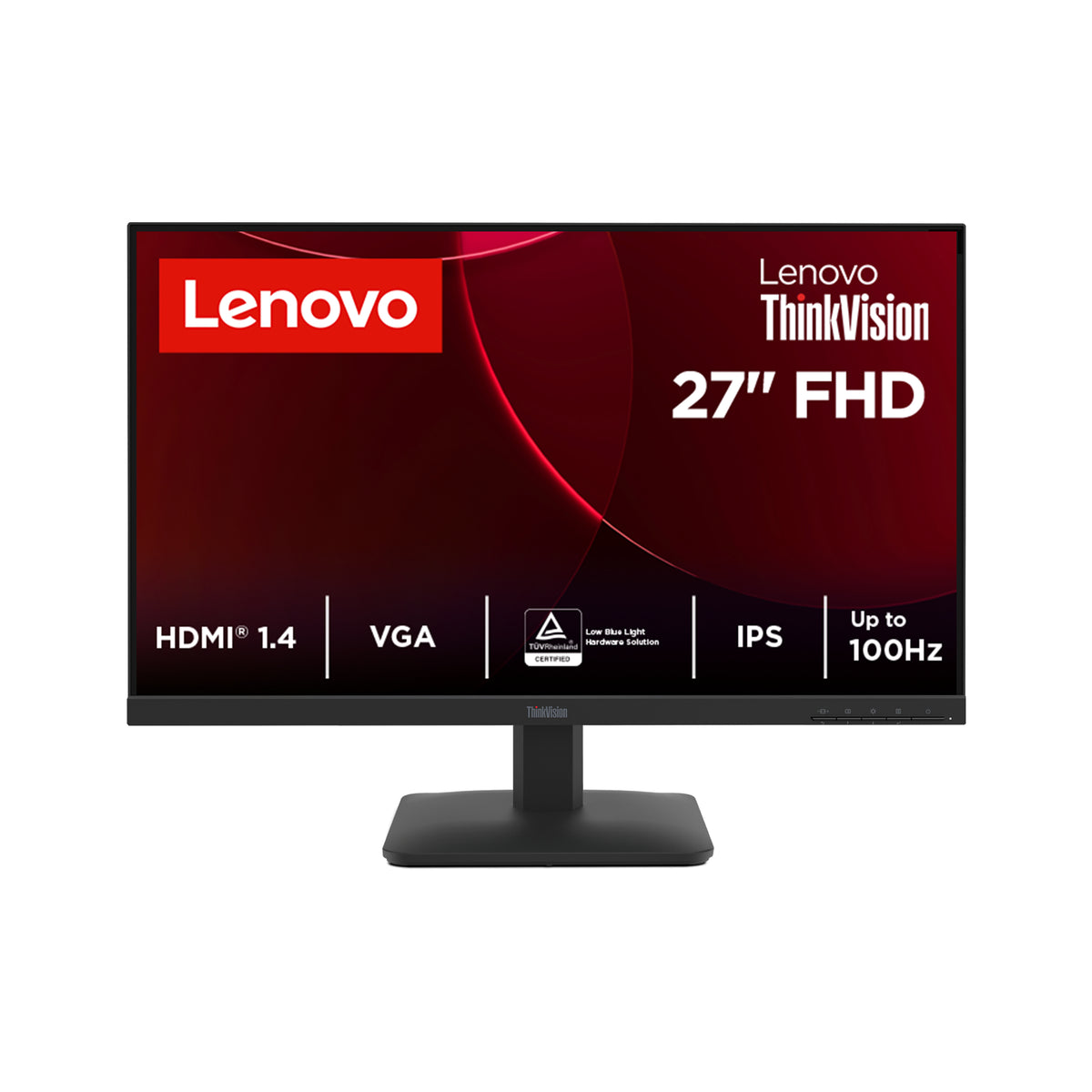 Monitor Lenovo ThinkVision S27-4e / 64BEKAT1EU preto