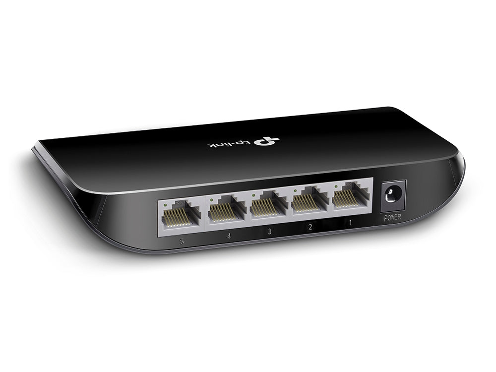 Switch TP-Link TL-SG1005D / TL-SG1005D preto - imagem 3