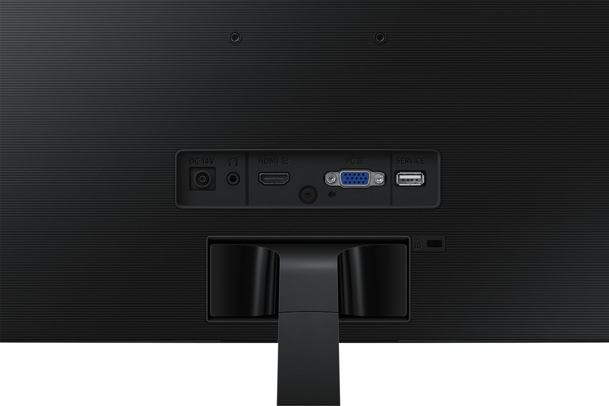 Monitor Samsung Essential LS24D364GAU / LS24D364GAUXEN preto - imagem 5