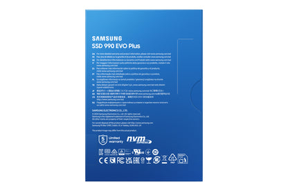 Disco SSD Samsung 990 EVO Plus 2TB PCIe 4.0x 4 NVMe 2.0 - imagem 8