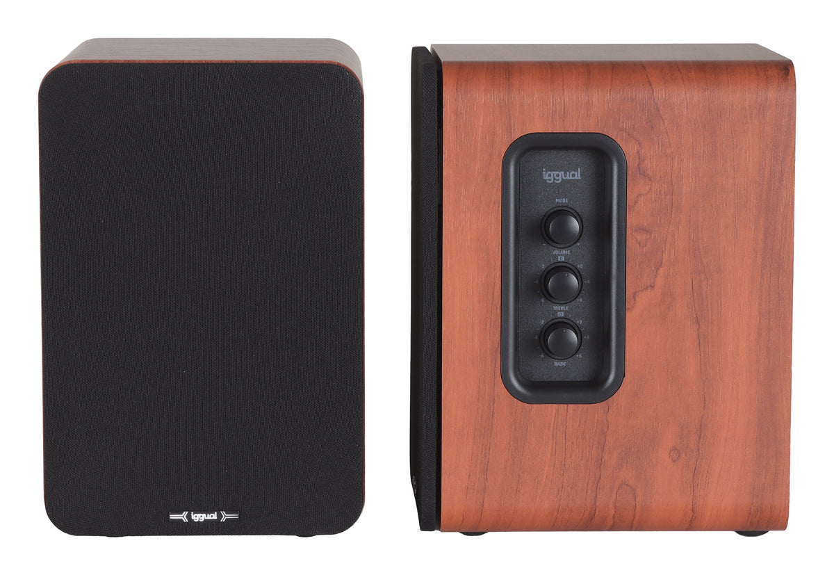 Coluna iggual Colunas 2.0 50W Bluetooth 5.3 Home Studio - imagem 8
