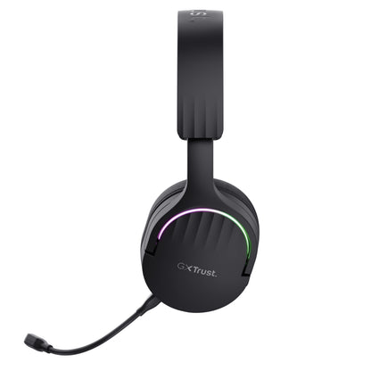 Auscultadores de jogos sem fios com microfone Trust Gaming GXT 491 Fayzo/ Bluetooth/ Jack 3.5/ Preto
