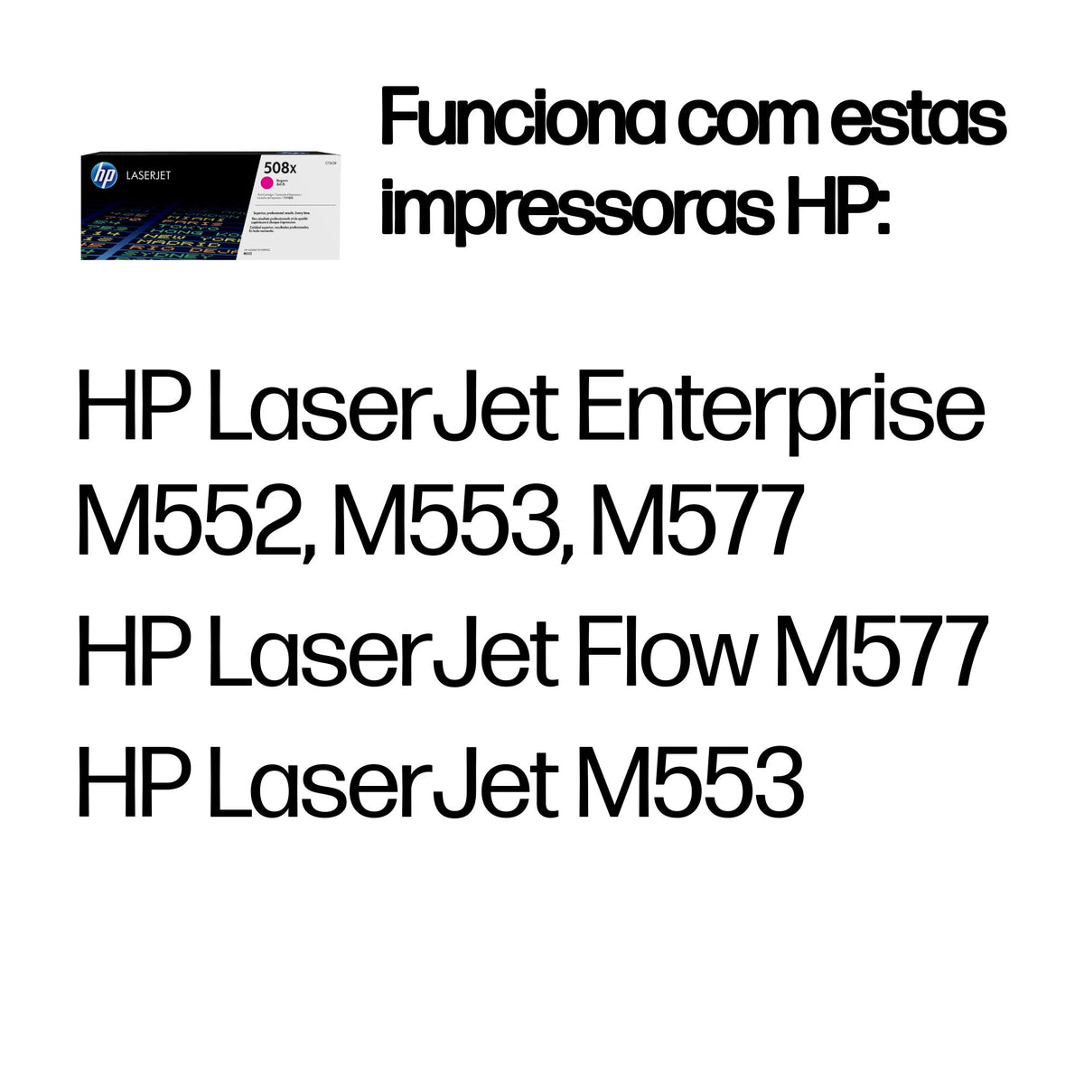 HP Toner 508X / CF363X Magenta Standard - imagem 3