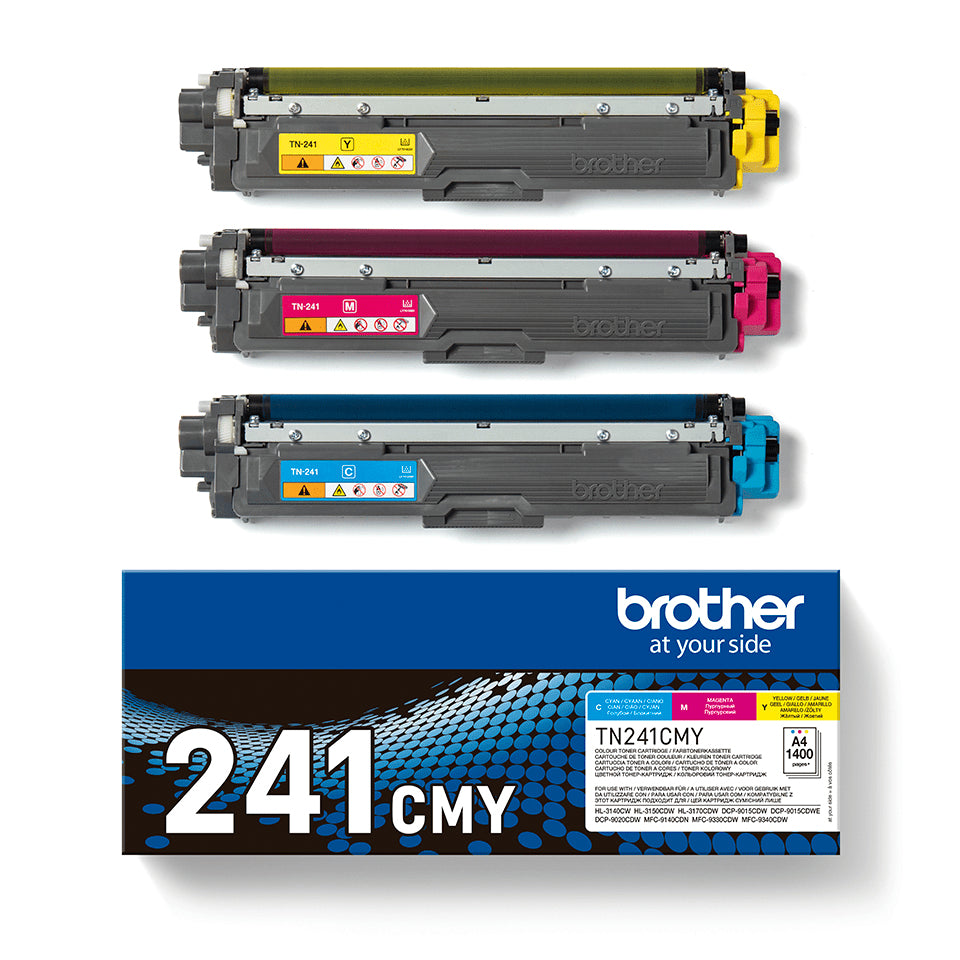 toner Original Brother TN241CMY Multipack/ Cian/ Magenta/ Amarillo