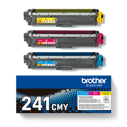 toner Original Brother TN241CMY Multipack/ Cian/ Magenta/ Amarillo